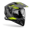 KASK MOTOCYKLOWY AIROH BANDIT TUNE YELLOW MATT S